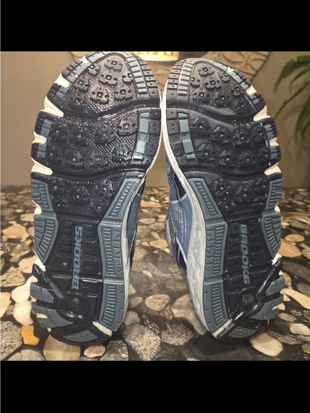 Brooks Addiction 11 Mens Running Shoes Blue Silver Gray Sneakers Size 11 - Picture 7 of 9